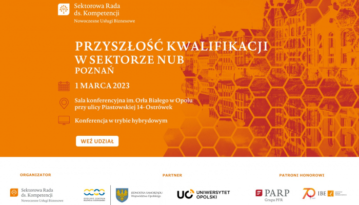 Konferencja SKR NUB- banner OPOLE