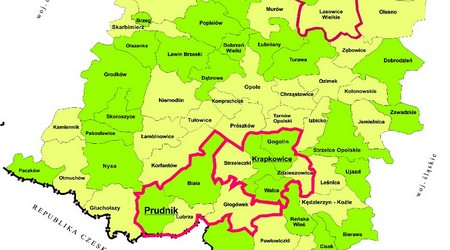 Samorządy, które wezma udział w projekcie \